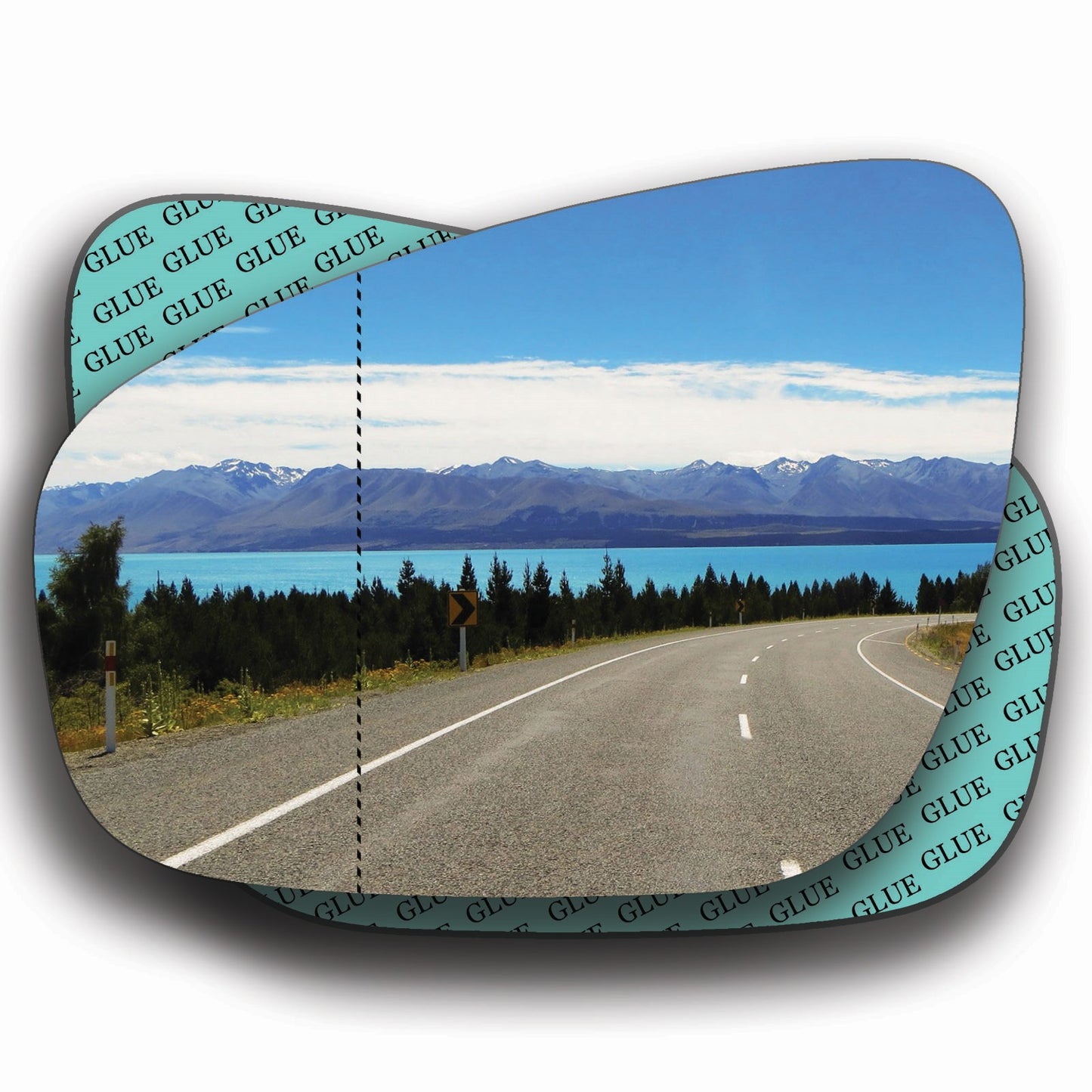 AGCP Spiegelglas für Toyota Mirai 2015 - 2020