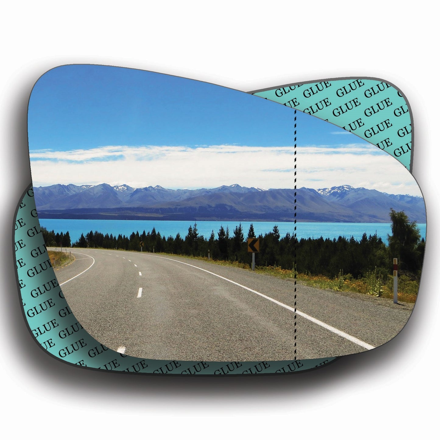 AGCP Spiegelglas für Toyota Mirai 2015 - 2020