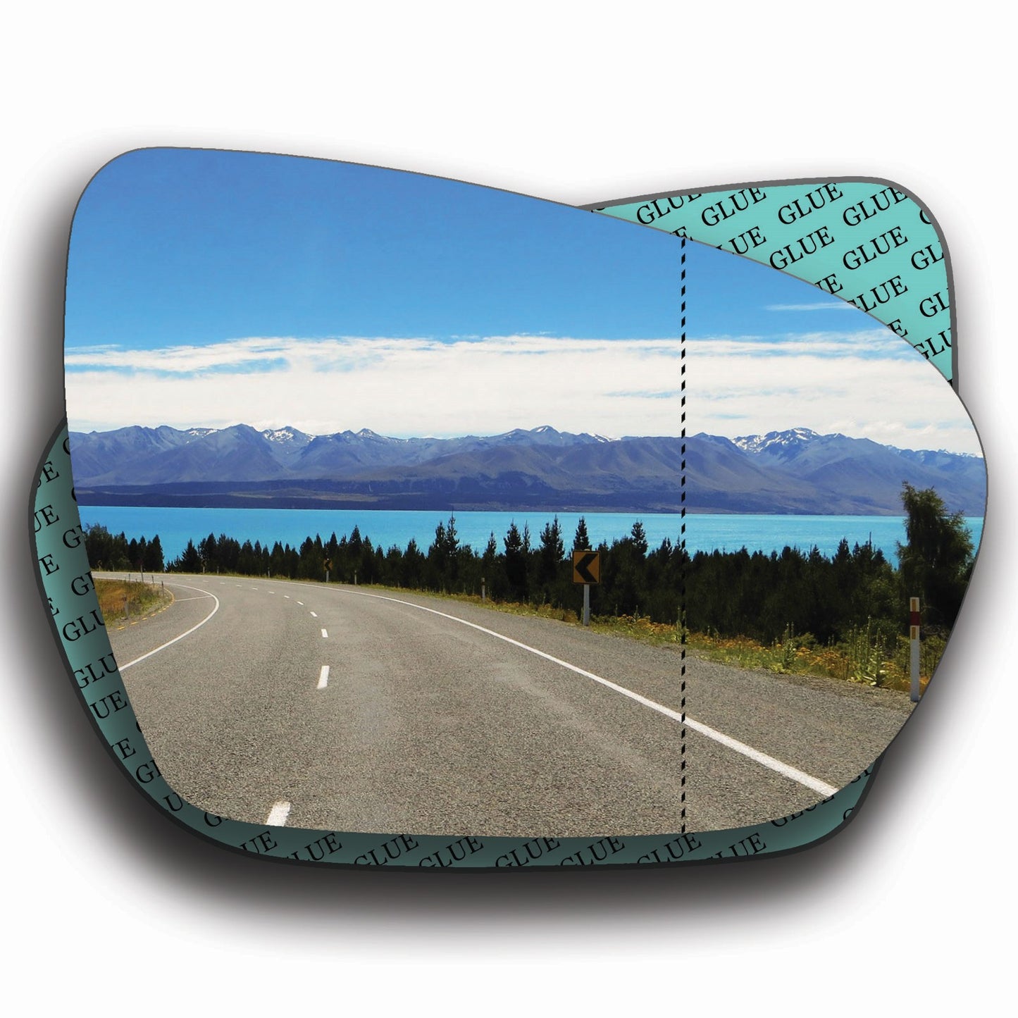 AGCP Spiegelglas für Kia Optima 2010 - 2015