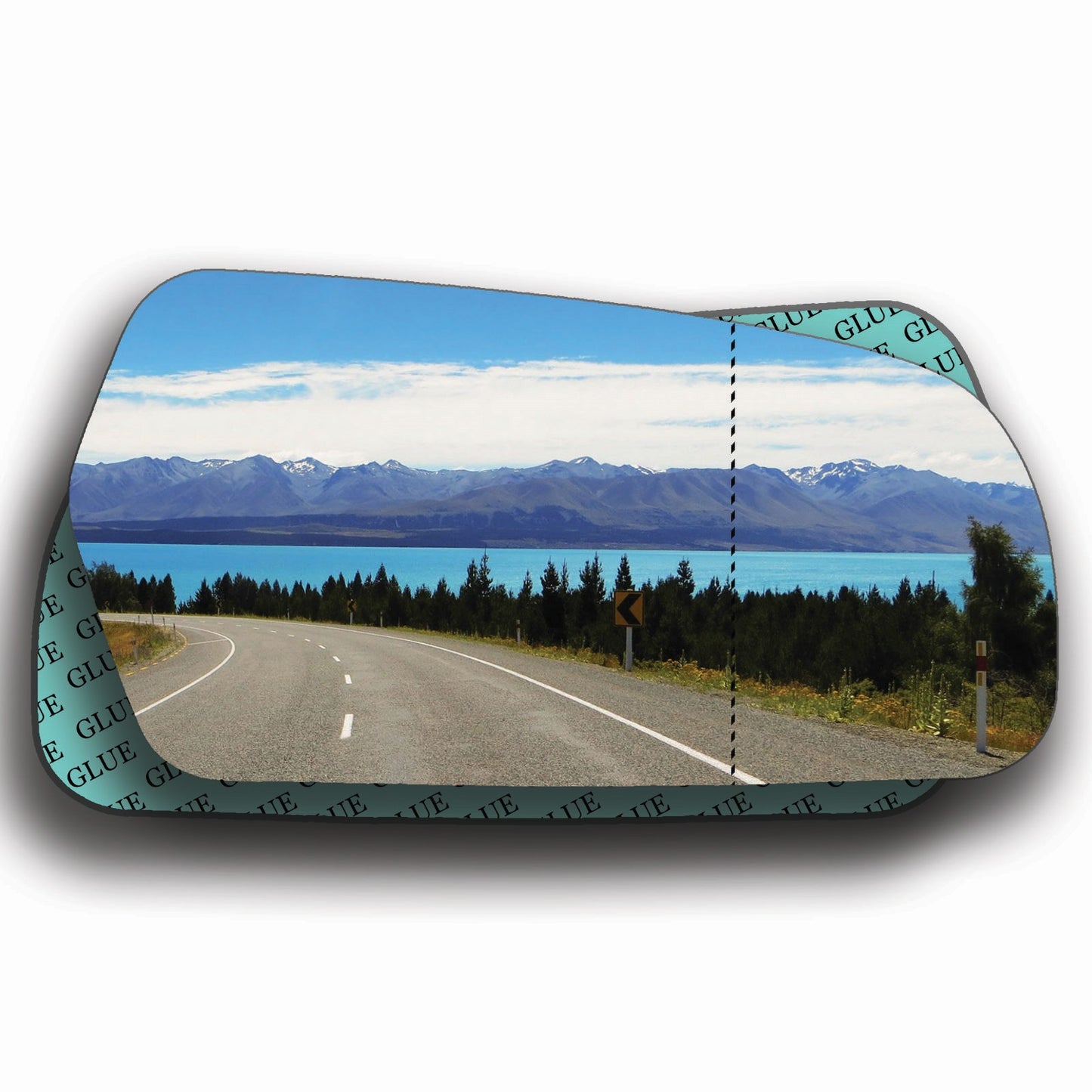 AGCP Spiegelglas für Kia Optima 2005 - 2010