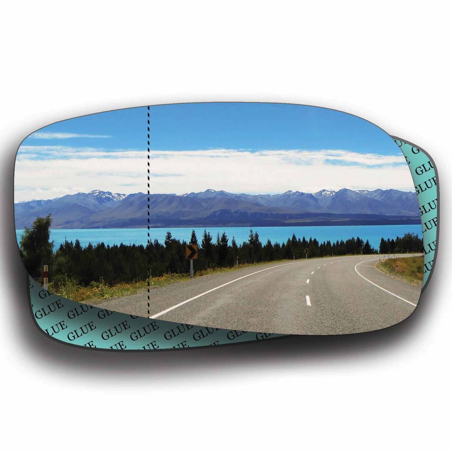 AGCP Spiegelglas für Fiat Idea 2003 - 2012