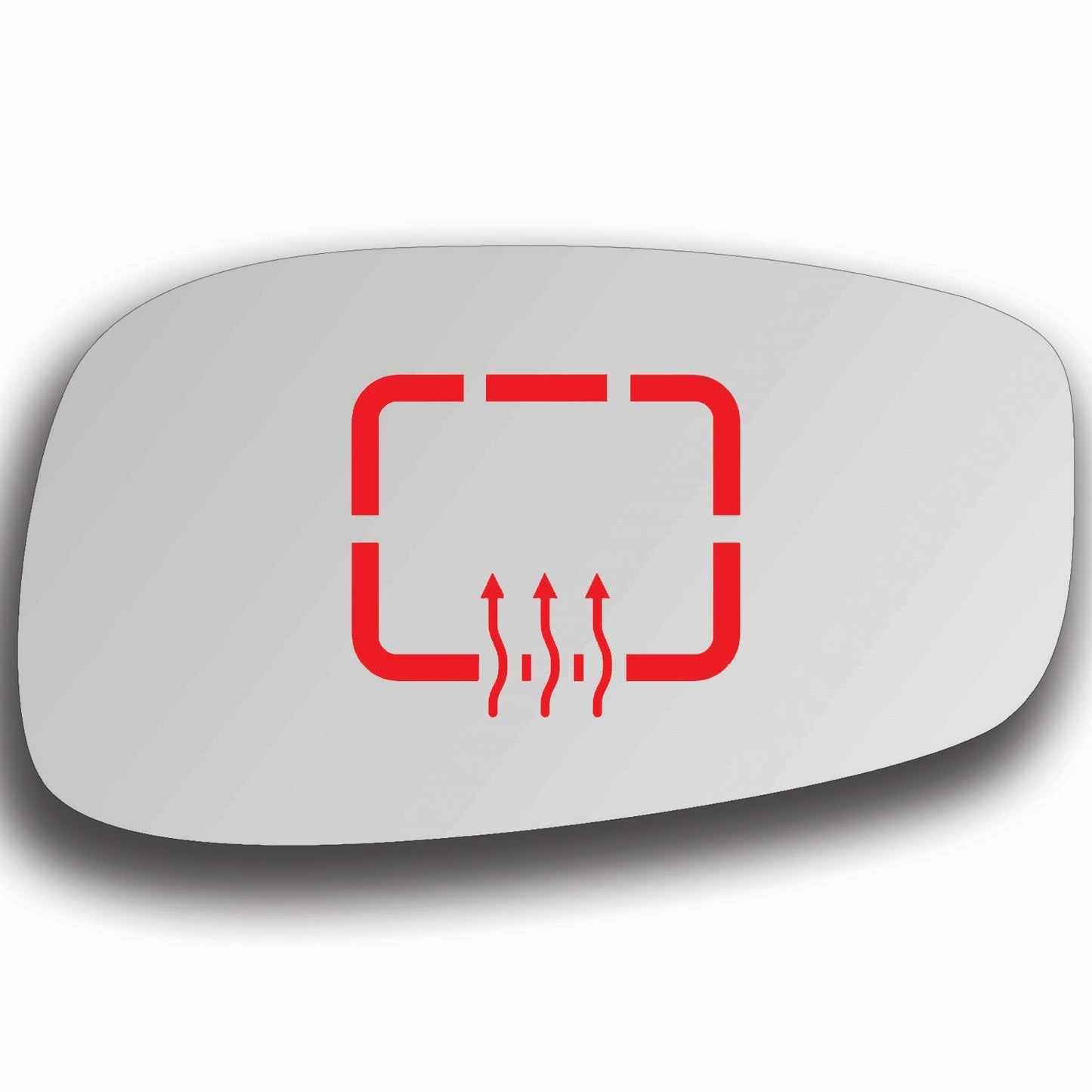 AGCP Spiegelglas Beheizt für Fiat Stilo 2001 - 2008