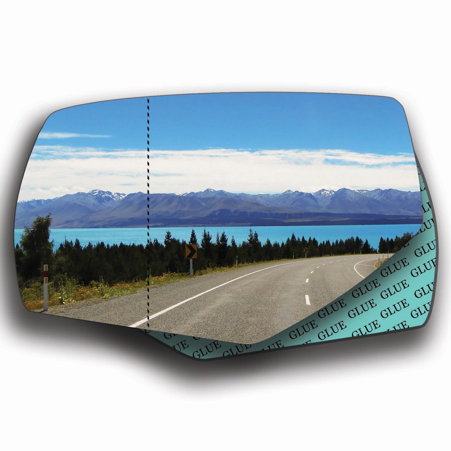 AGCP Spiegelglas für Chevrolet Silverado 2014 - 2018