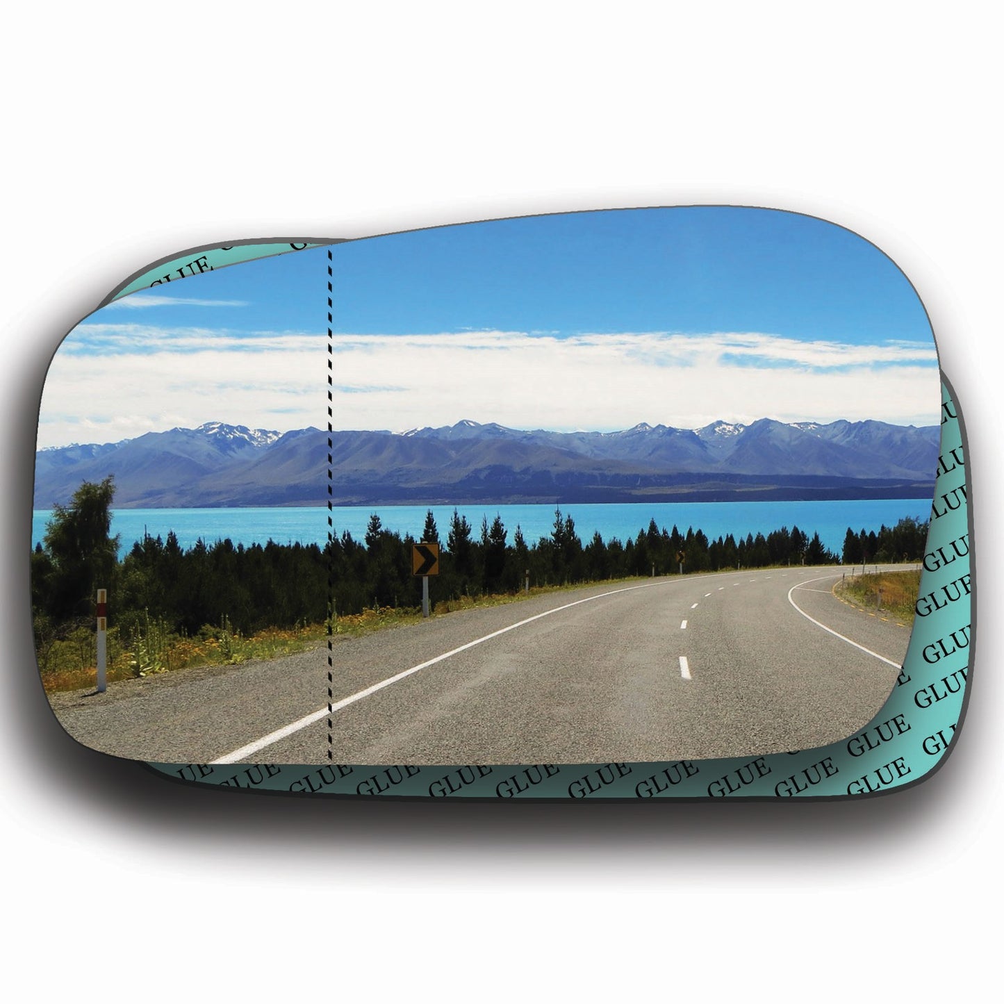 AGCP Spiegelglas für Fiat Ulysse 1994 - 2002
