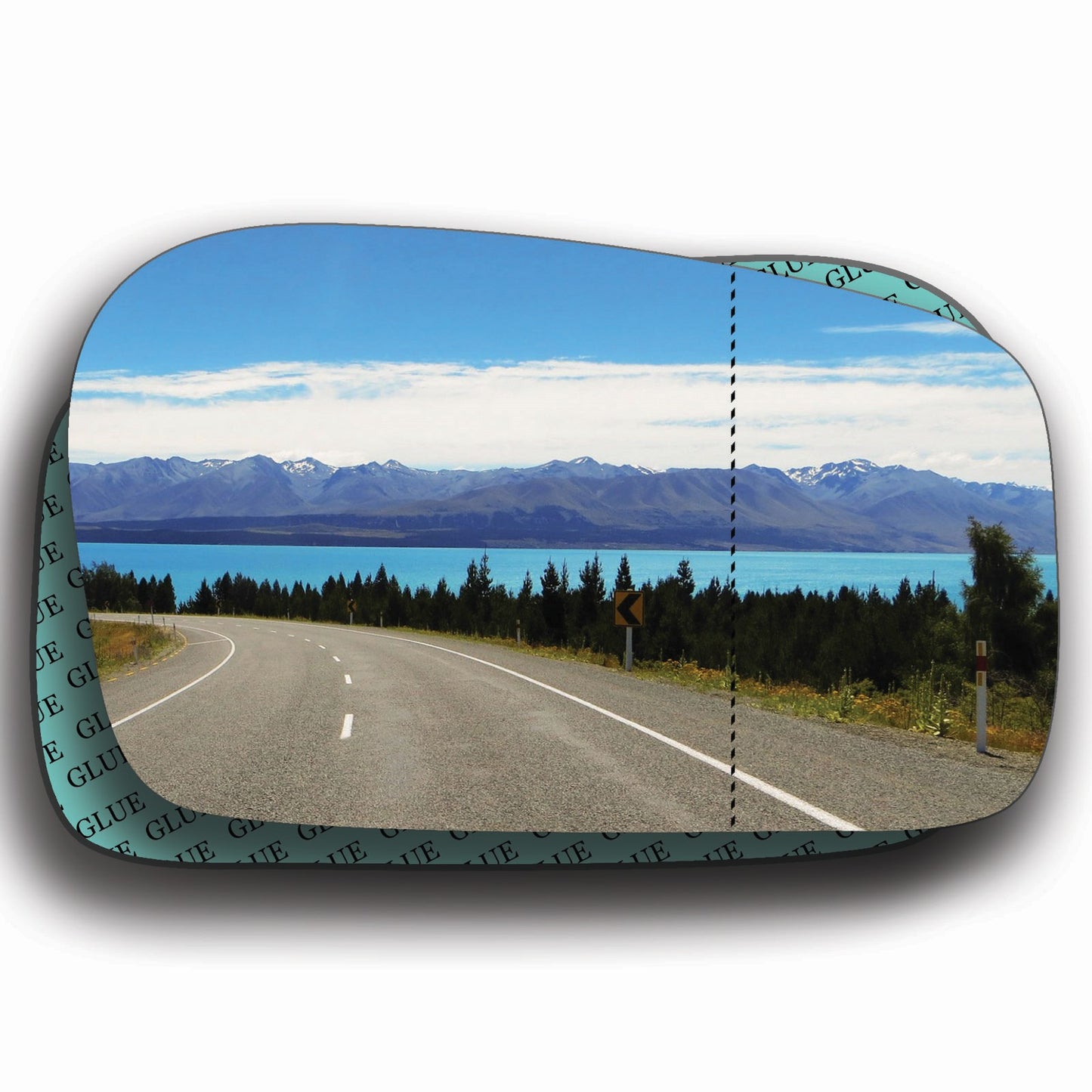 AGCP Spiegelglas für Fiat Ulysse 1994 - 2002
