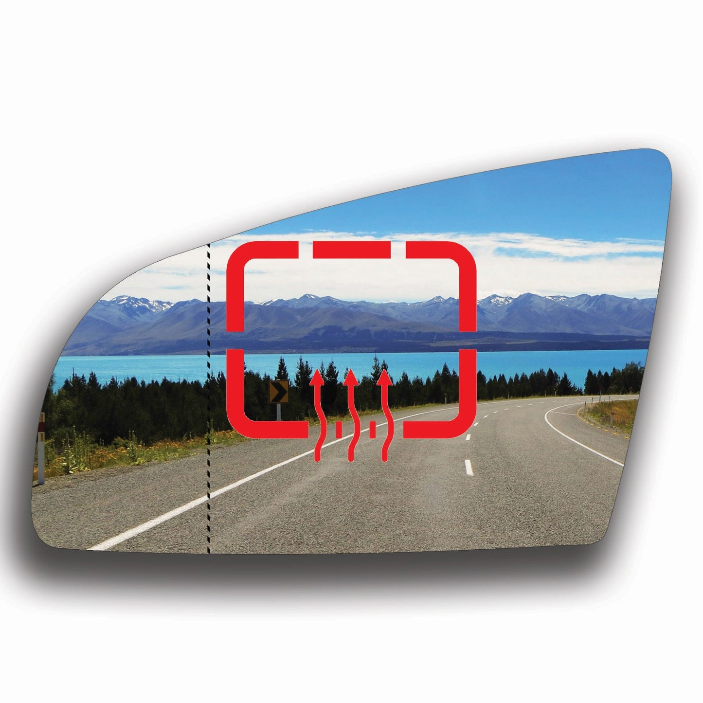 AGCP Spiegelglas Beheizt für Audi A4 B6 B7 2001 - 2008
