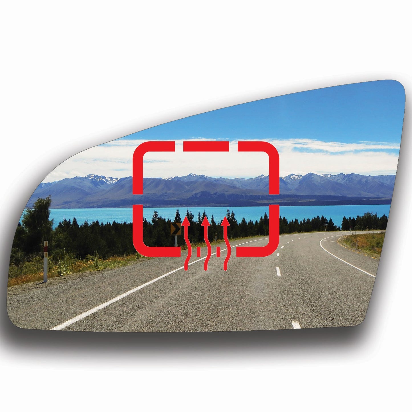 AGCP Spiegelglas Beheizt für Audi A3 8P 2003 - 2008