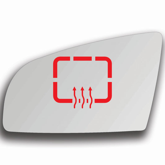 AGCP Spiegelglas Beheizt für Audi A6 C6 2004 - 2008