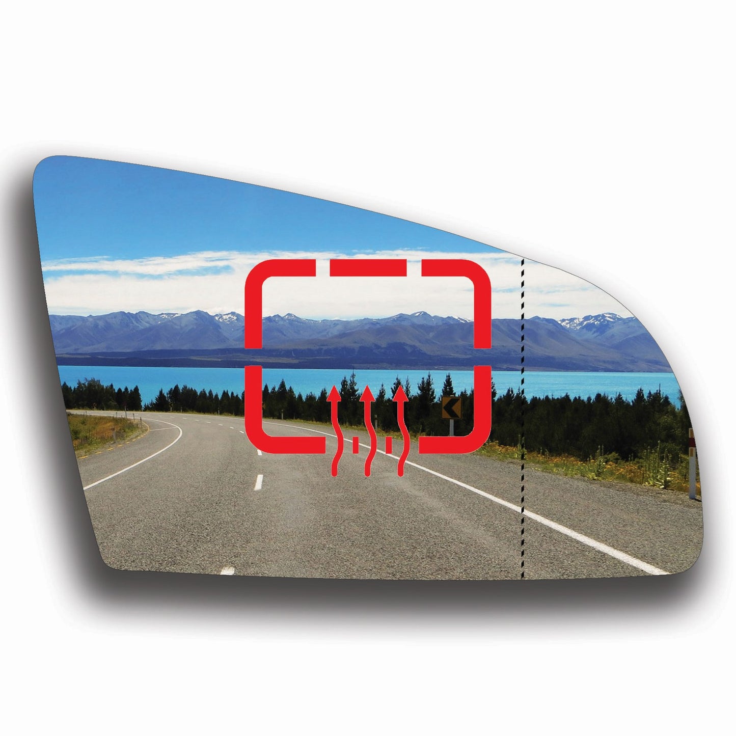 AGCP Spiegelglas Beheizt für Audi A4 B6 B7 2001 - 2008