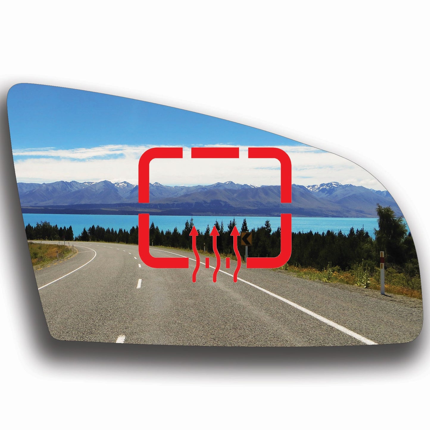 AGCP Spiegelglas Beheizt für Audi A3 8P 2003 - 2008