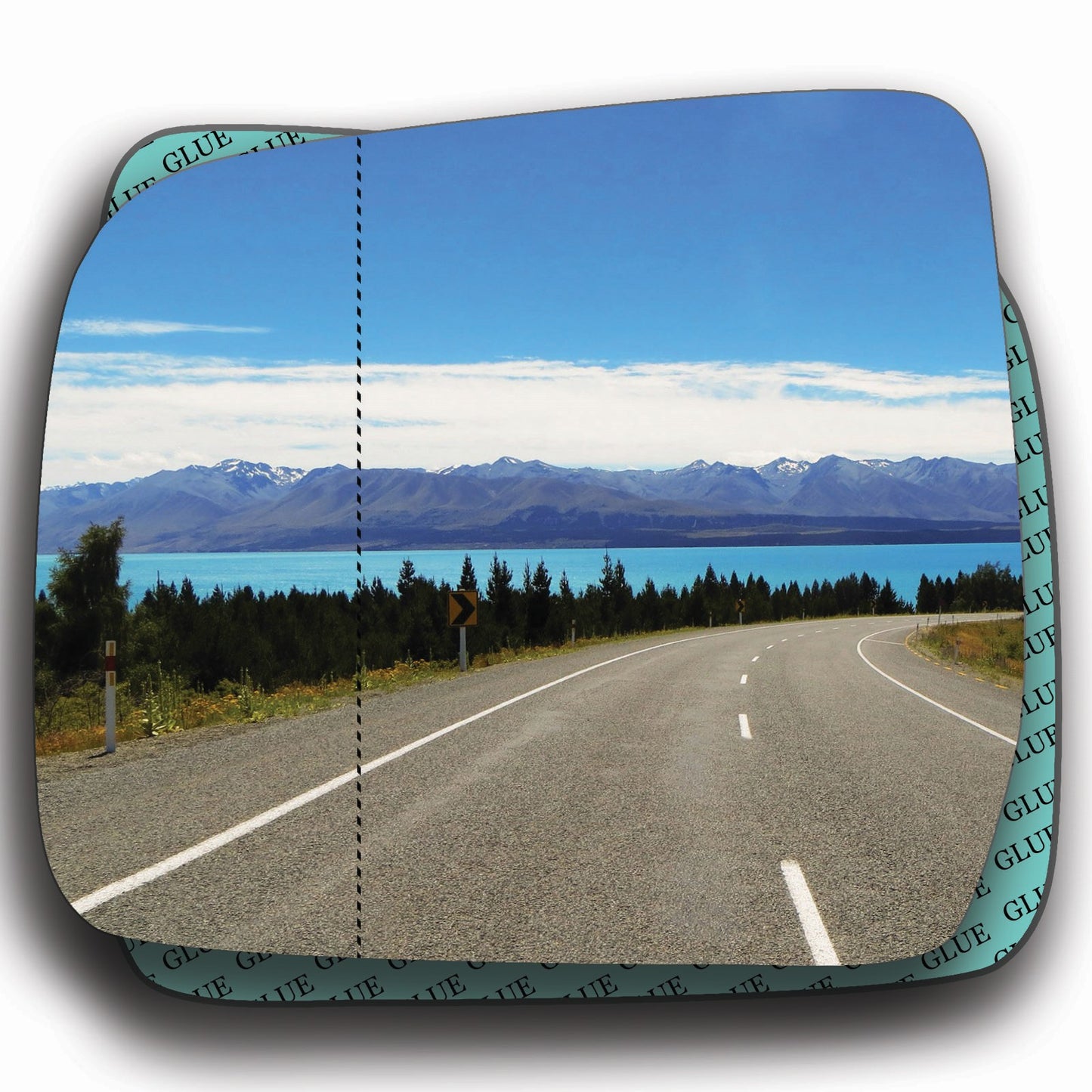 AGCP Spiegelglas für Toyota Hilux Surf 1996 - 2002