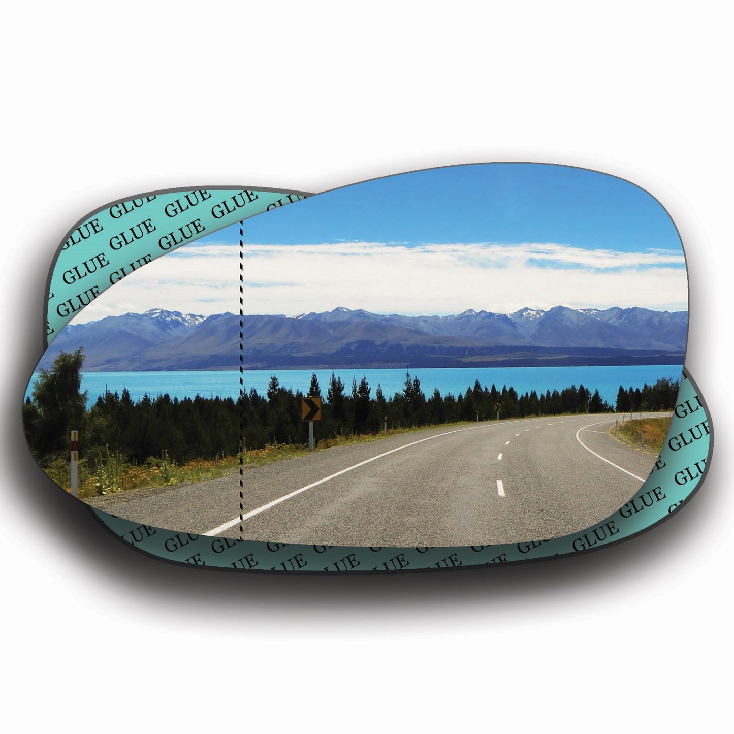 AGCP Spiegelglas für Porsche Cayman 2009 - 2013