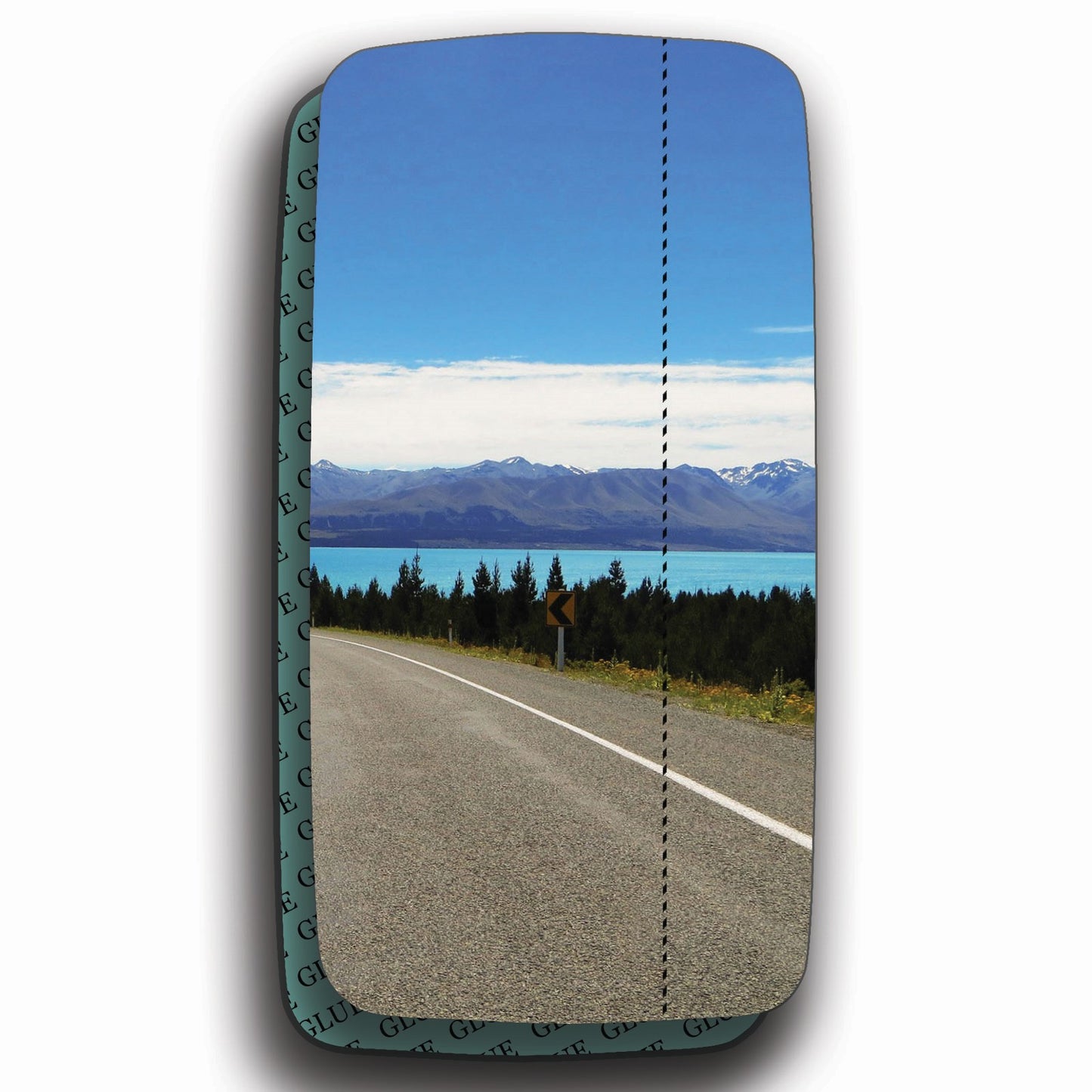 AGCP Spiegelglas für Burstner Delfin T281 2004 - 2008