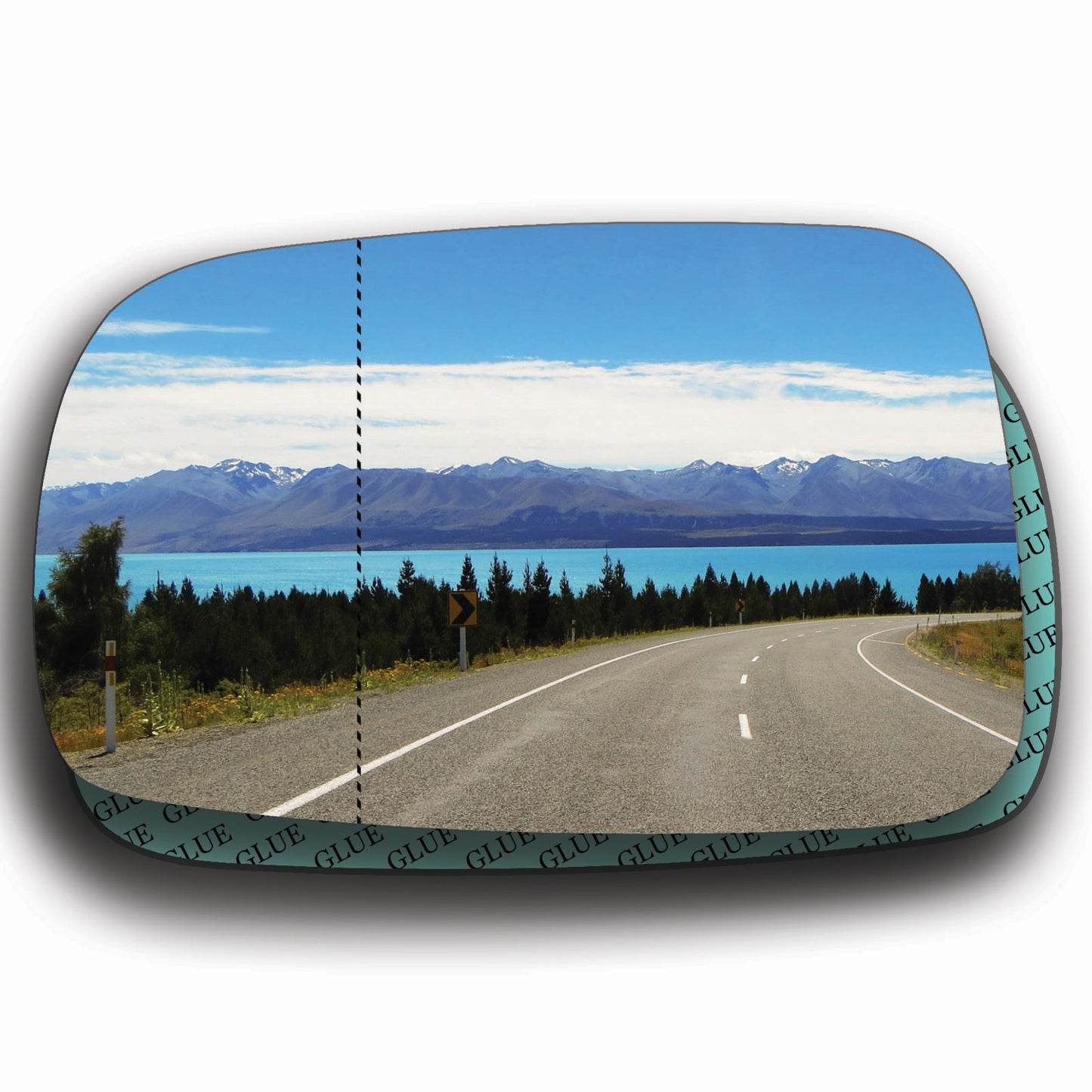 AGCP Spiegelglas für Toyota Corolla Verso 2004 - 2009