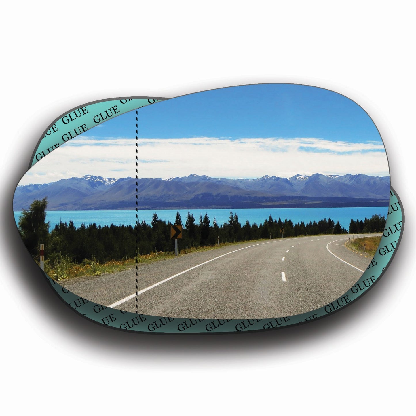 AGCP Spiegelglas für Fiat Punto 3 2012 - 2019