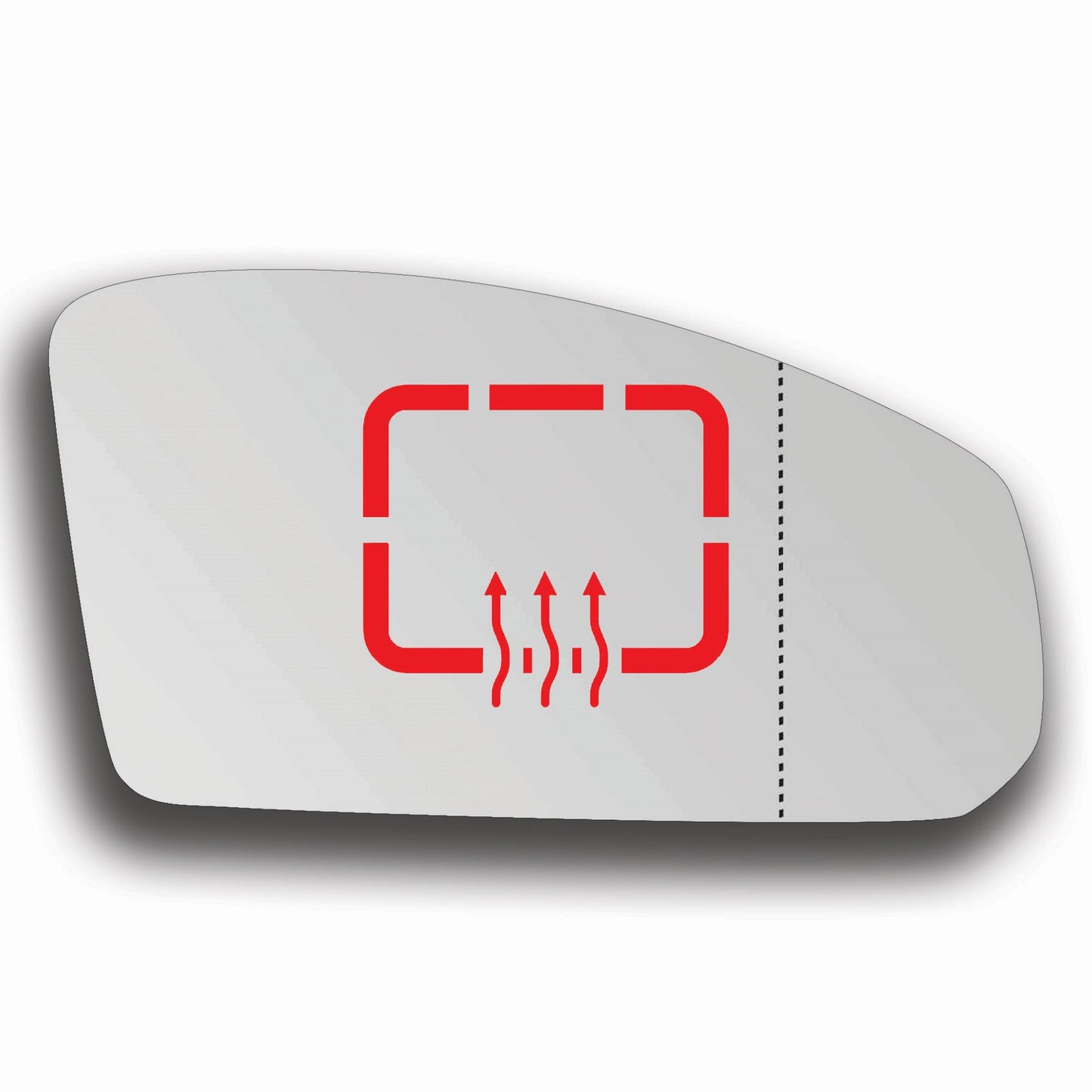 AGCP Spiegelglas Beheizt für Infiniti G35 2003 - 2007