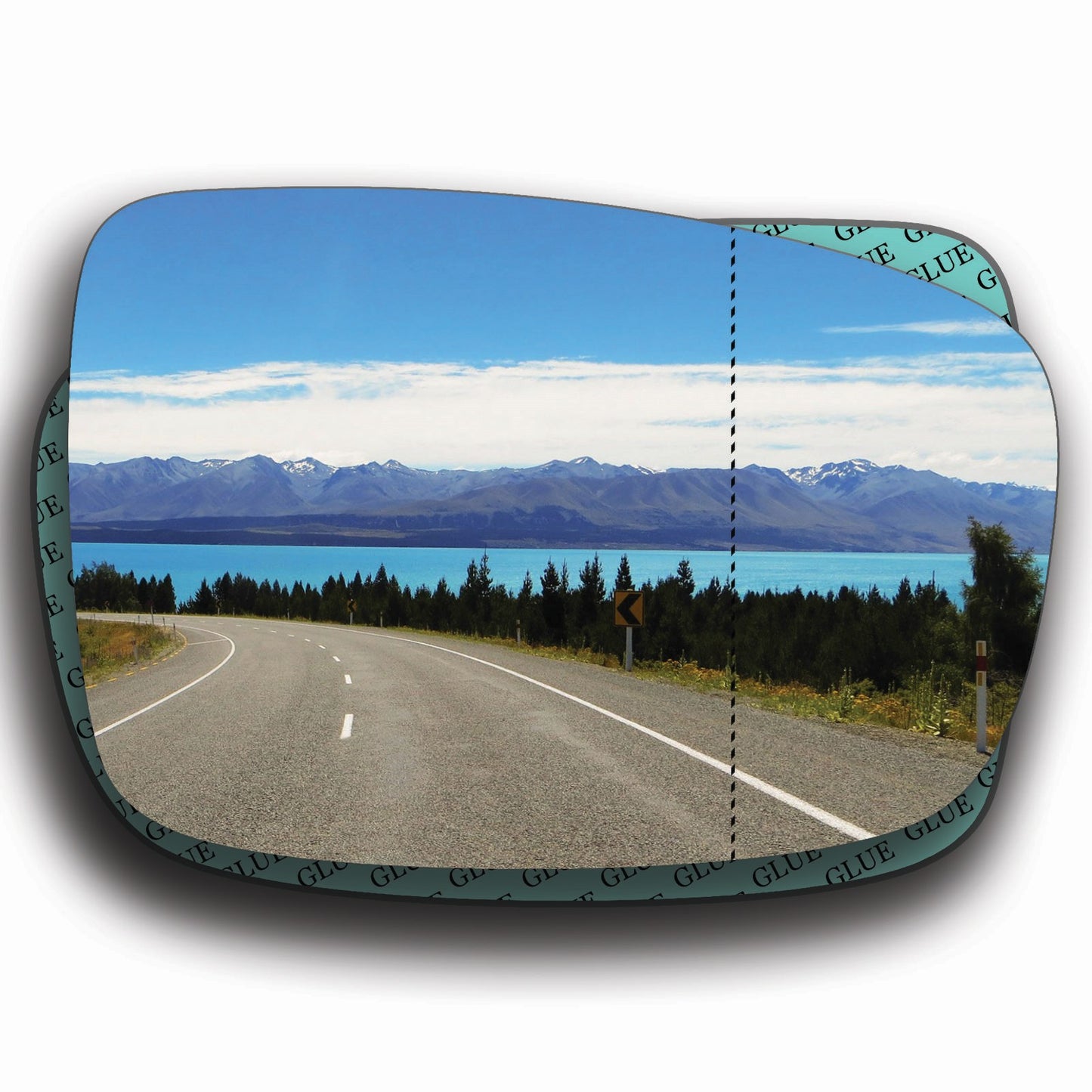 AGCP Spiegelglas für Hyundai ix20 2010 - 2019