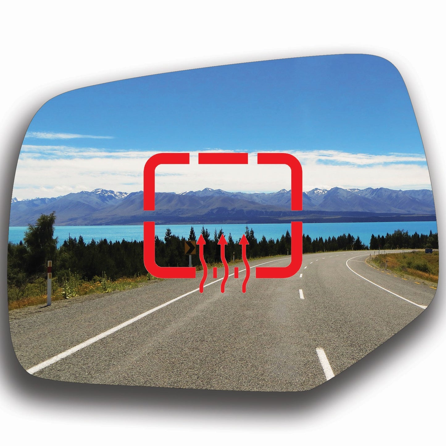 AGCP Spiegelglas Beheizt für Mazda Tribute 2007 - 2012