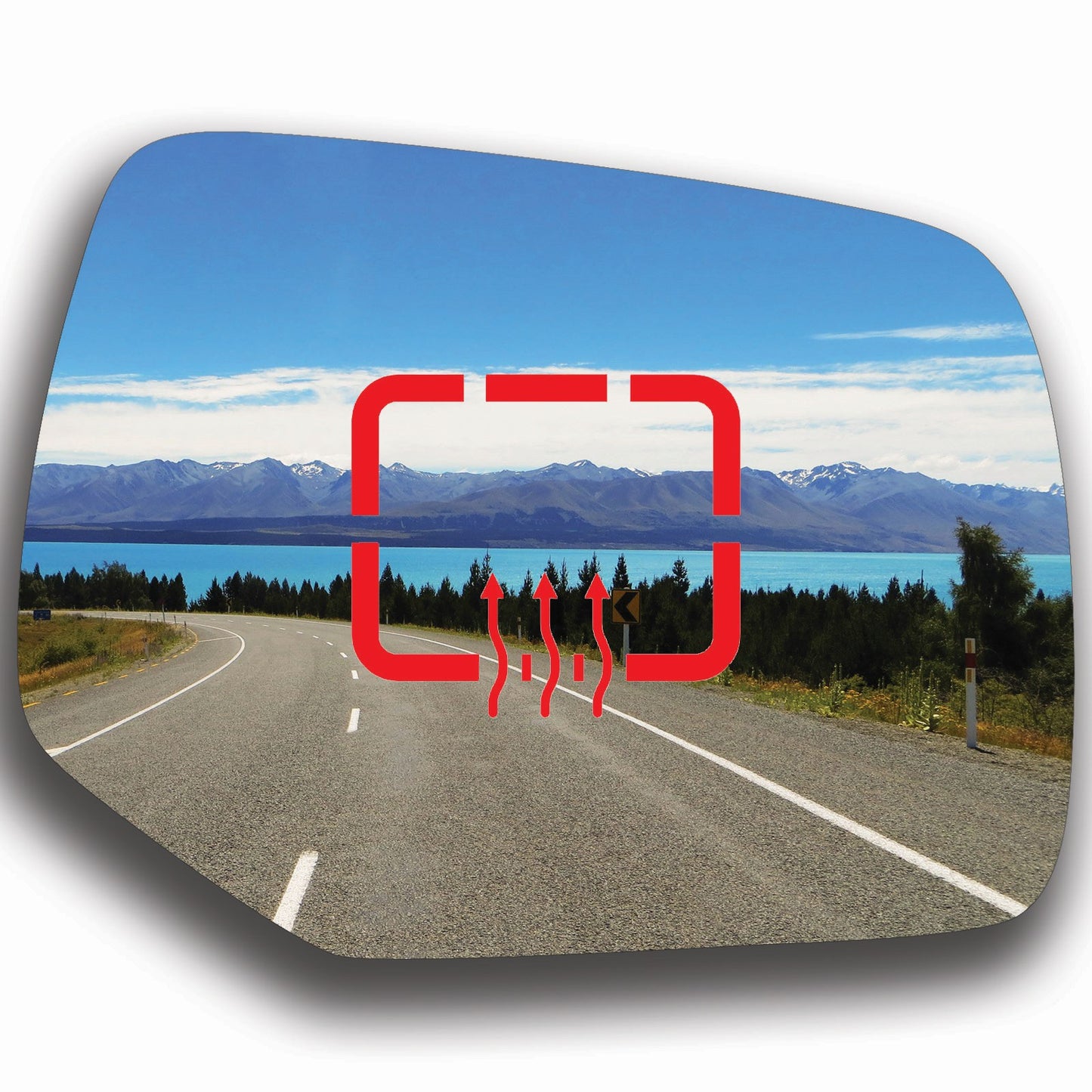 AGCP Spiegelglas Beheizt für Mazda Tribute 2007 - 2012