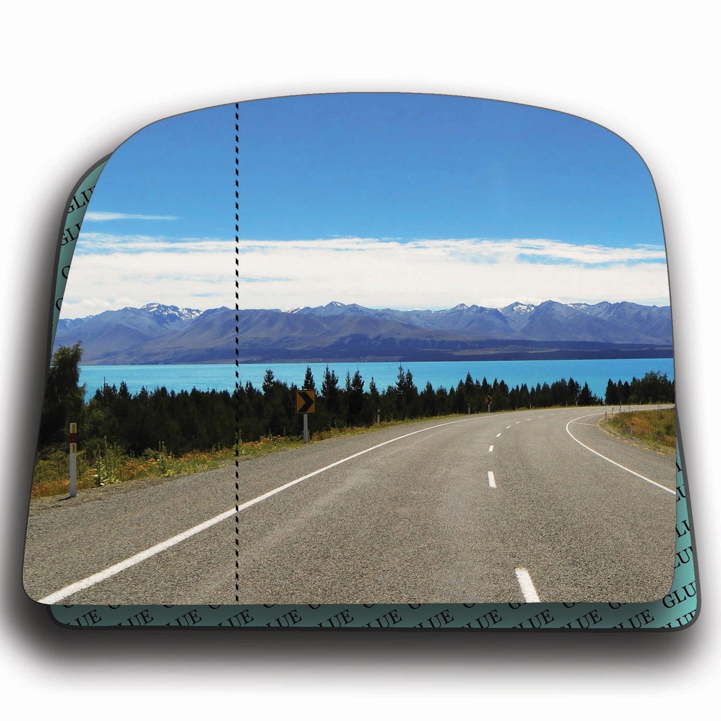 AGCP Spiegelglas für GMC Savana 15/25/3500 2008 - 2025
