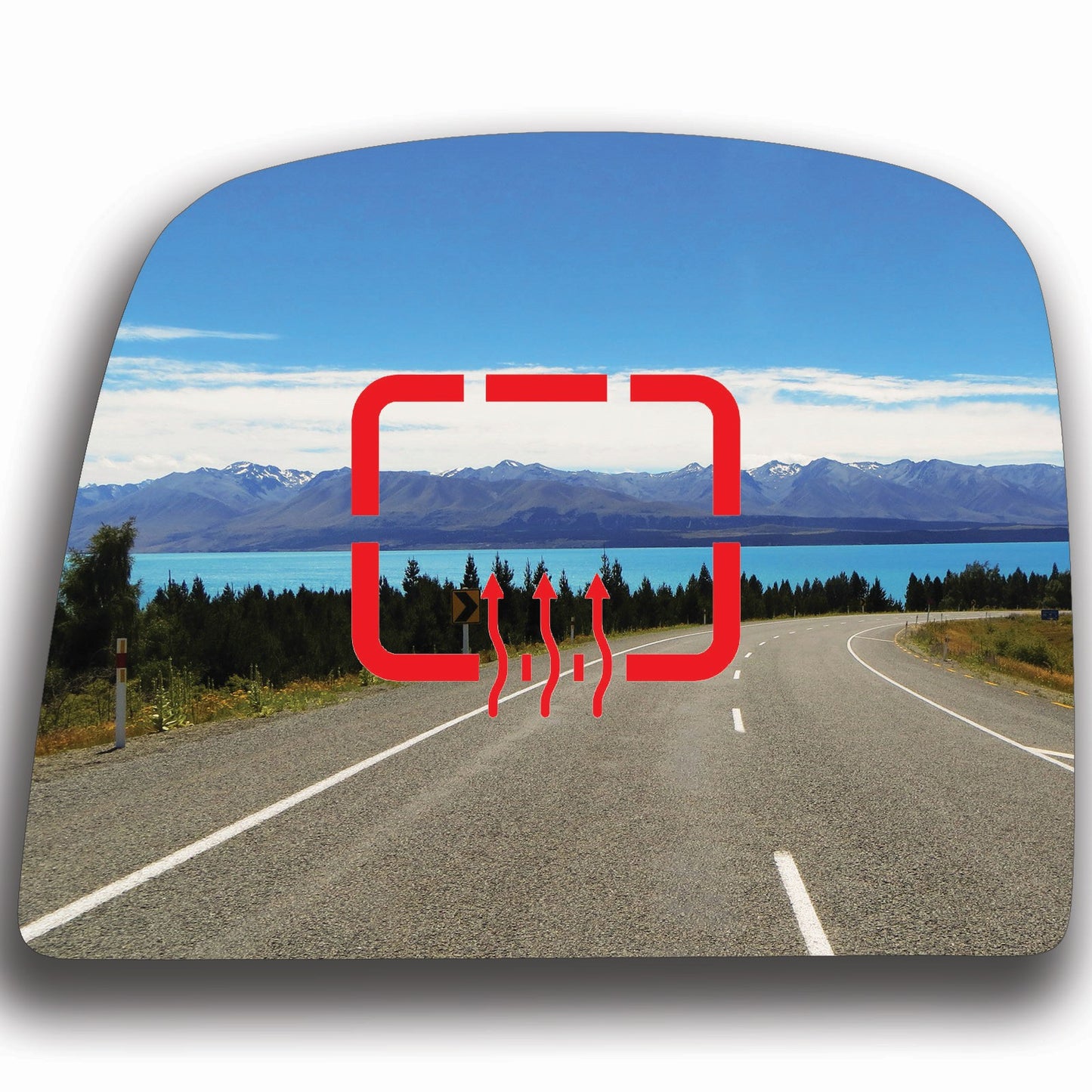AGCP Spiegelglas Beheizt für GMC Savana 15/25/3500 2008 - 2025