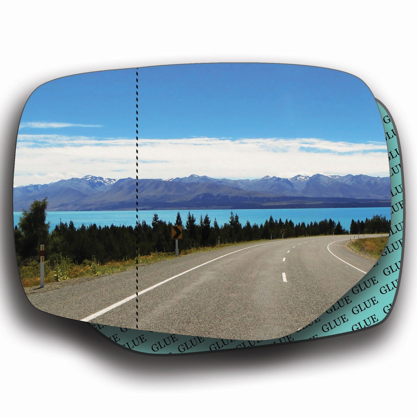 AGCP Spiegelglas für Subaru Crosstrek 2016 - 2017