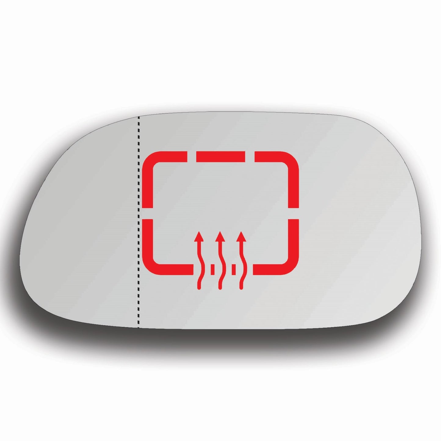 AGCP Spiegelglas Beheizt für Mitsubishi Galant 1992 - 1996