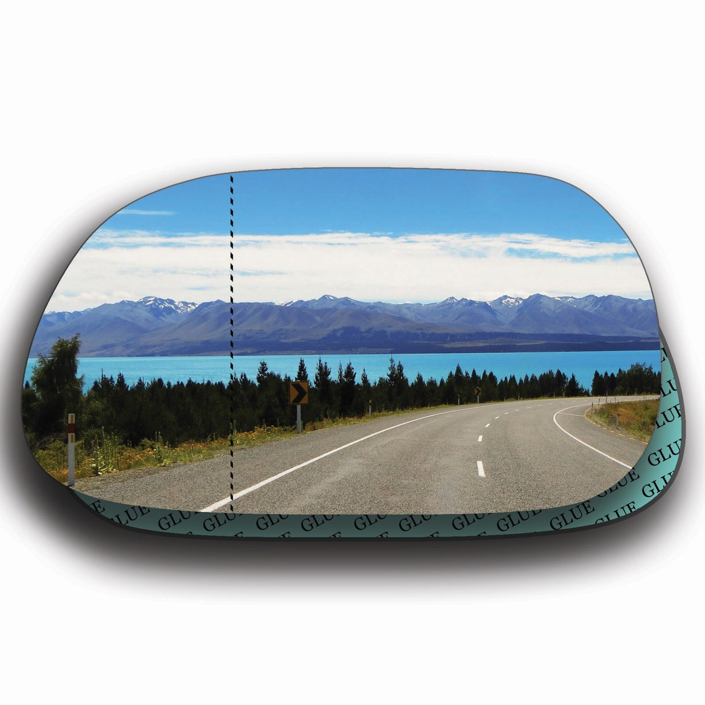 AGCP Spiegelglas für Mitsubishi Galant 1992 - 1996