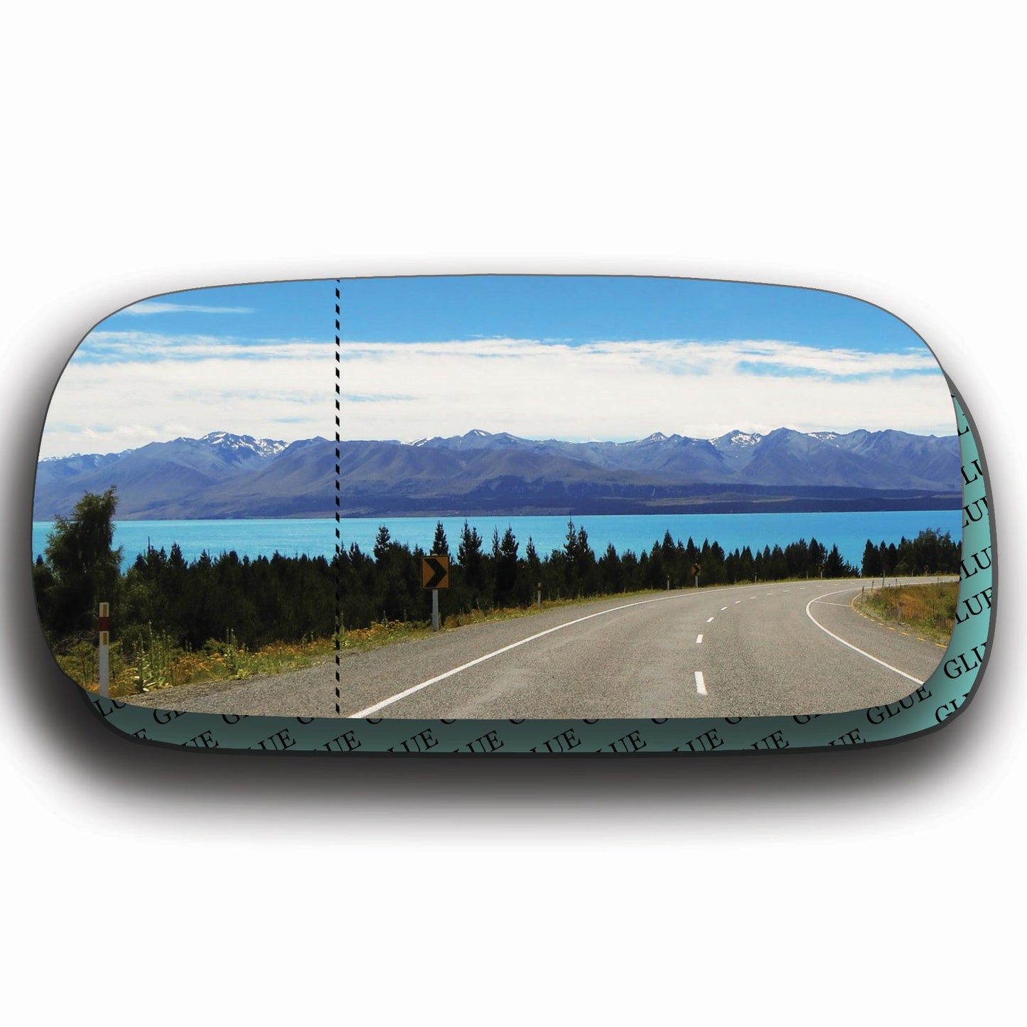 AGCP Spiegelglas für Cadillac DTS 2006 - 2011