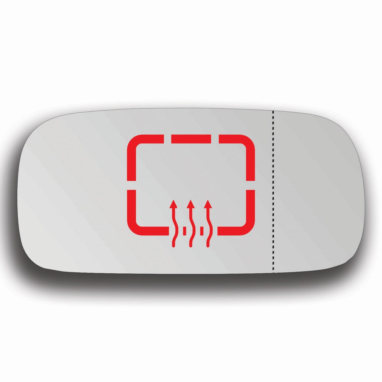AGCP Spiegelglas Beheizt für Cadillac DTS 2006 - 2011