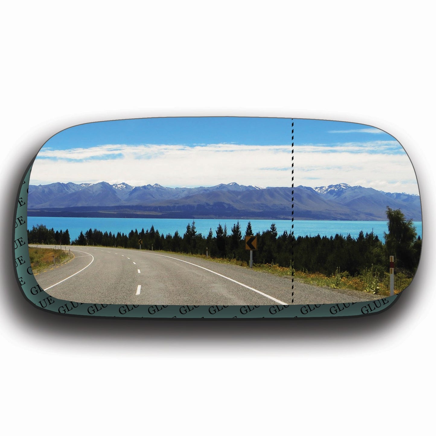 AGCP Spiegelglas für Cadillac DTS 2006 - 2011