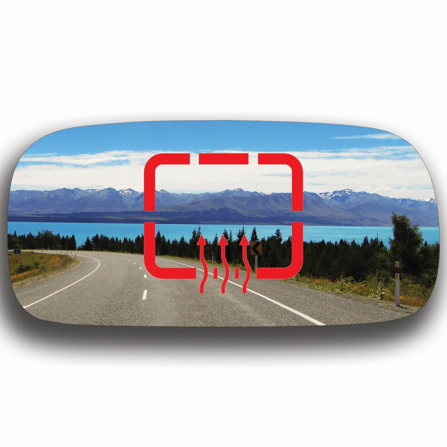 AGCP Spiegelglas Beheizt für Cadillac DTS 2006 - 2011