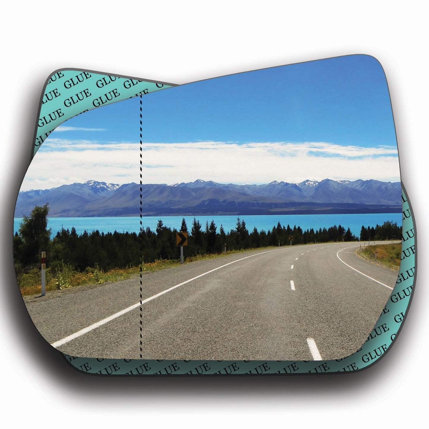 AGCP Spiegelglas für Cadillac ATS 2013 - 2019