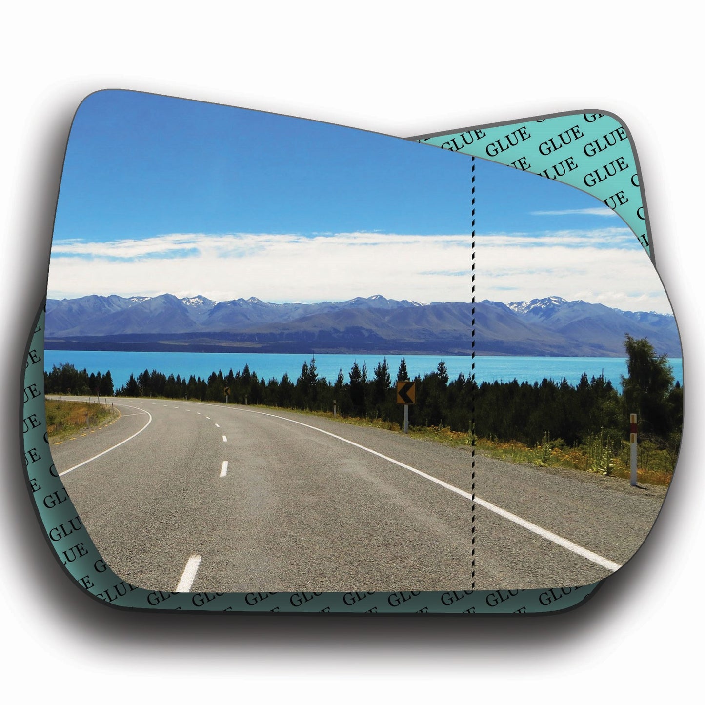 AGCP Spiegelglas für Cadillac ATS 2013 - 2019