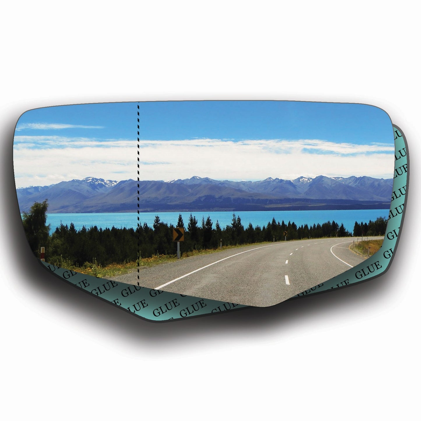 AGCP Spiegelglas für Cadillac CTS 3 2013 - 2019
