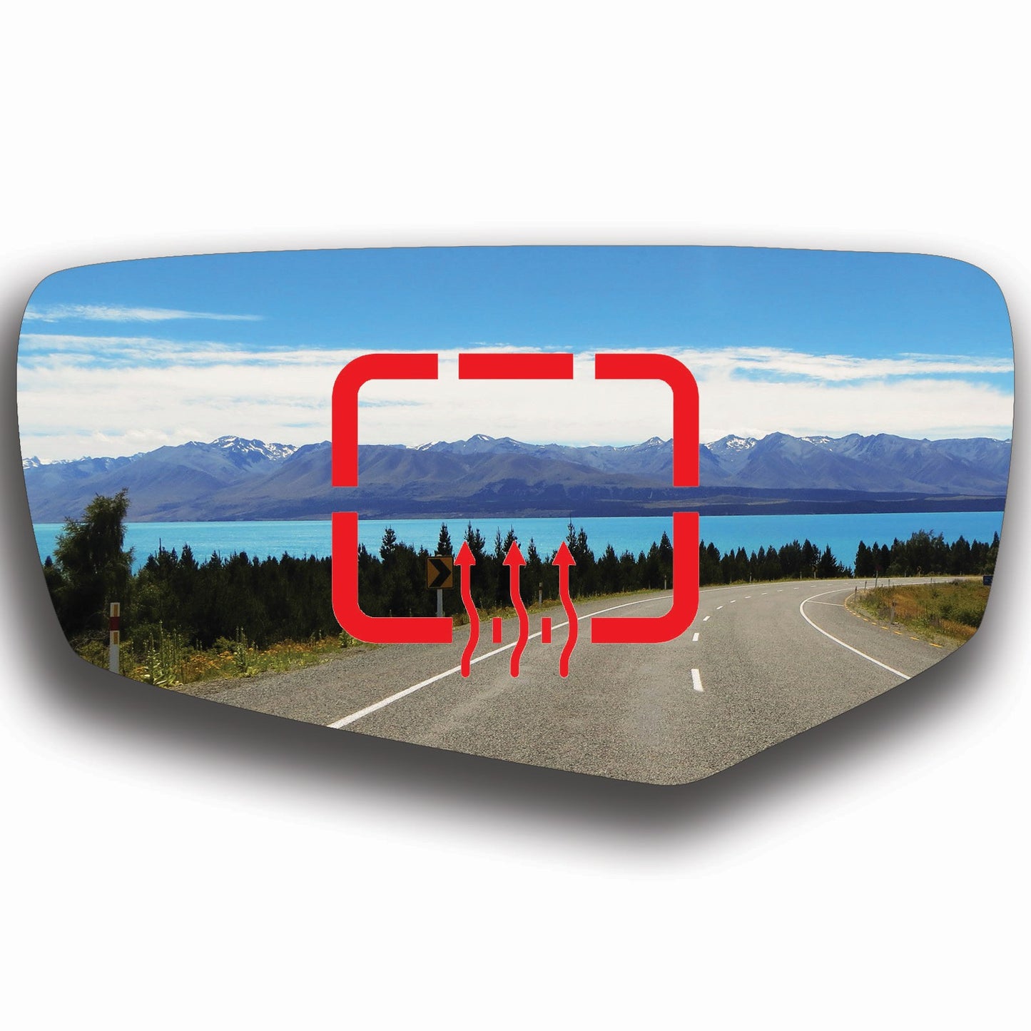 AGCP Spiegelglas Beheizt für Cadillac CT5 2020 - 2025