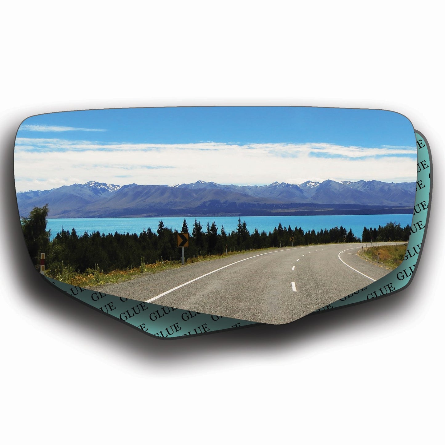 AGCP Spiegelglas für Cadillac CTS 3 2013 - 2019