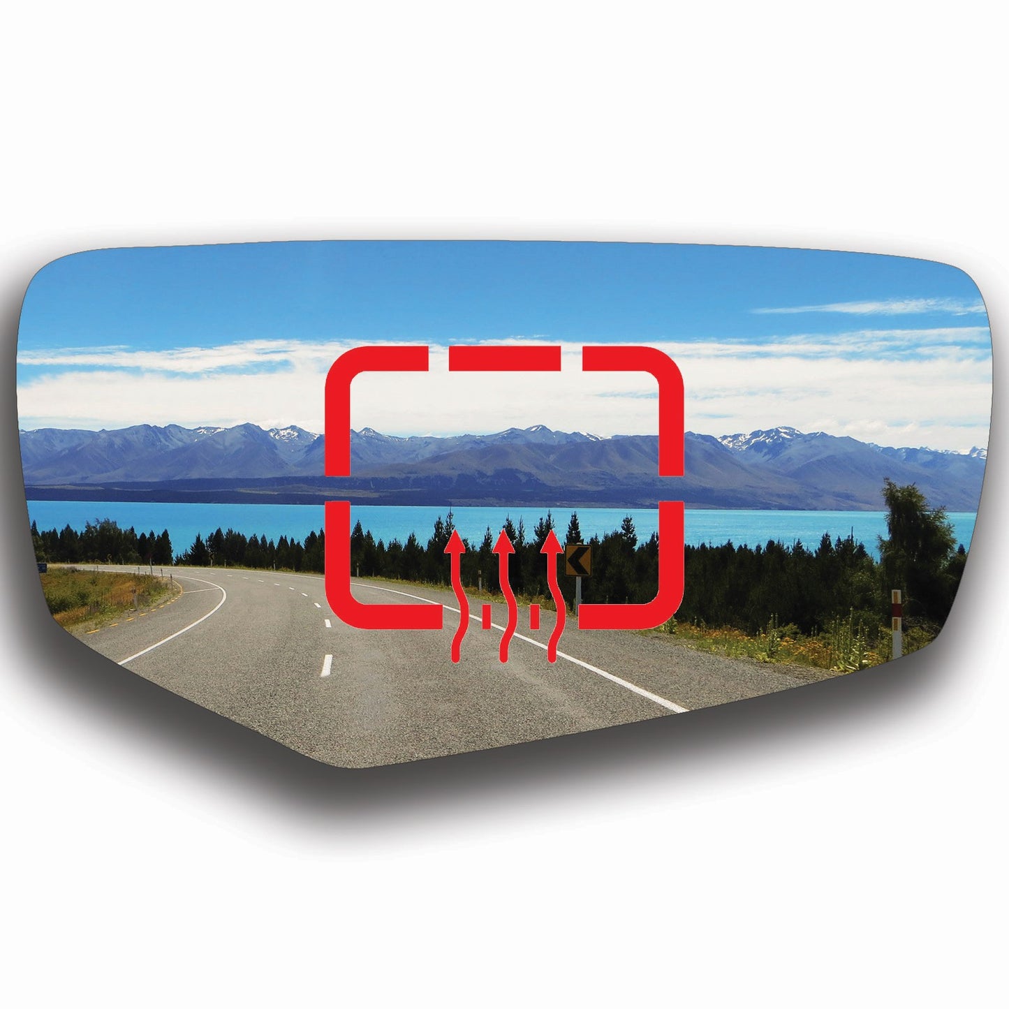 AGCP Spiegelglas Beheizt für Cadillac CT6 2016 - 2023