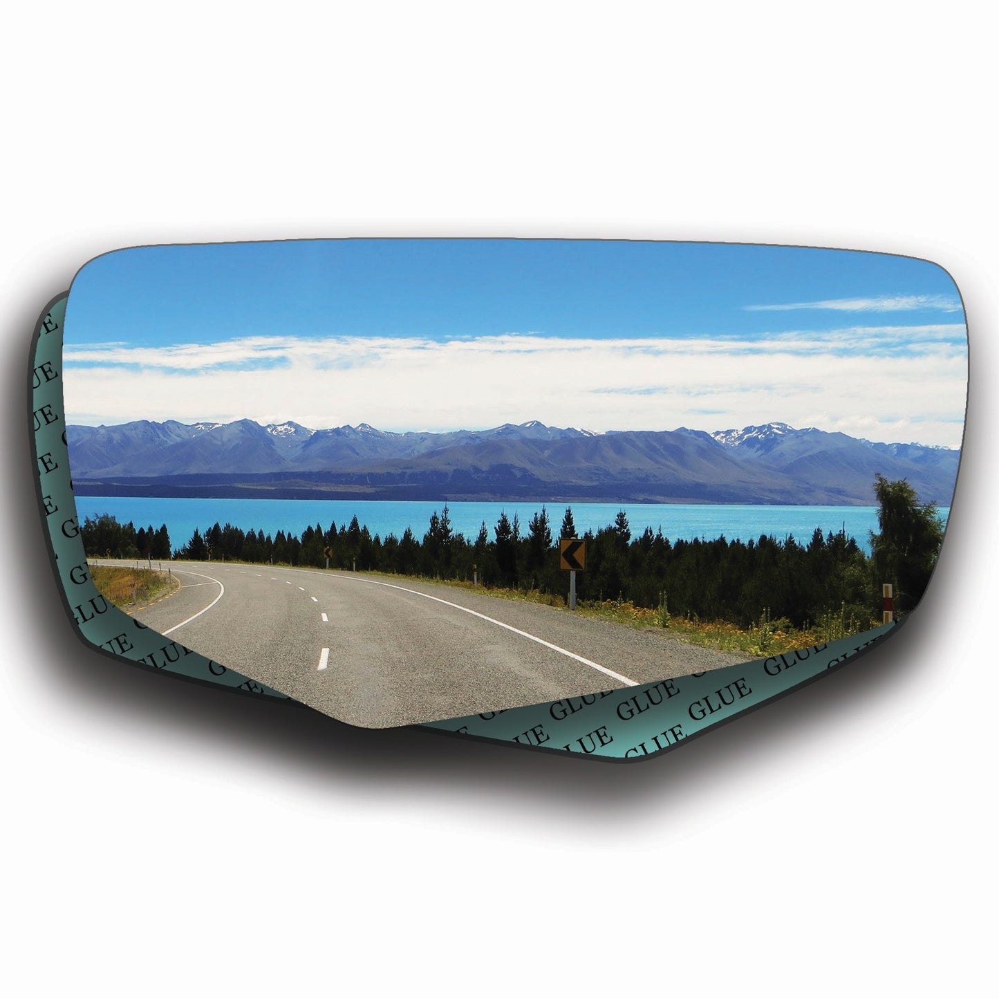AGCP Spiegelglas für Cadillac CTS 3 2013 - 2019