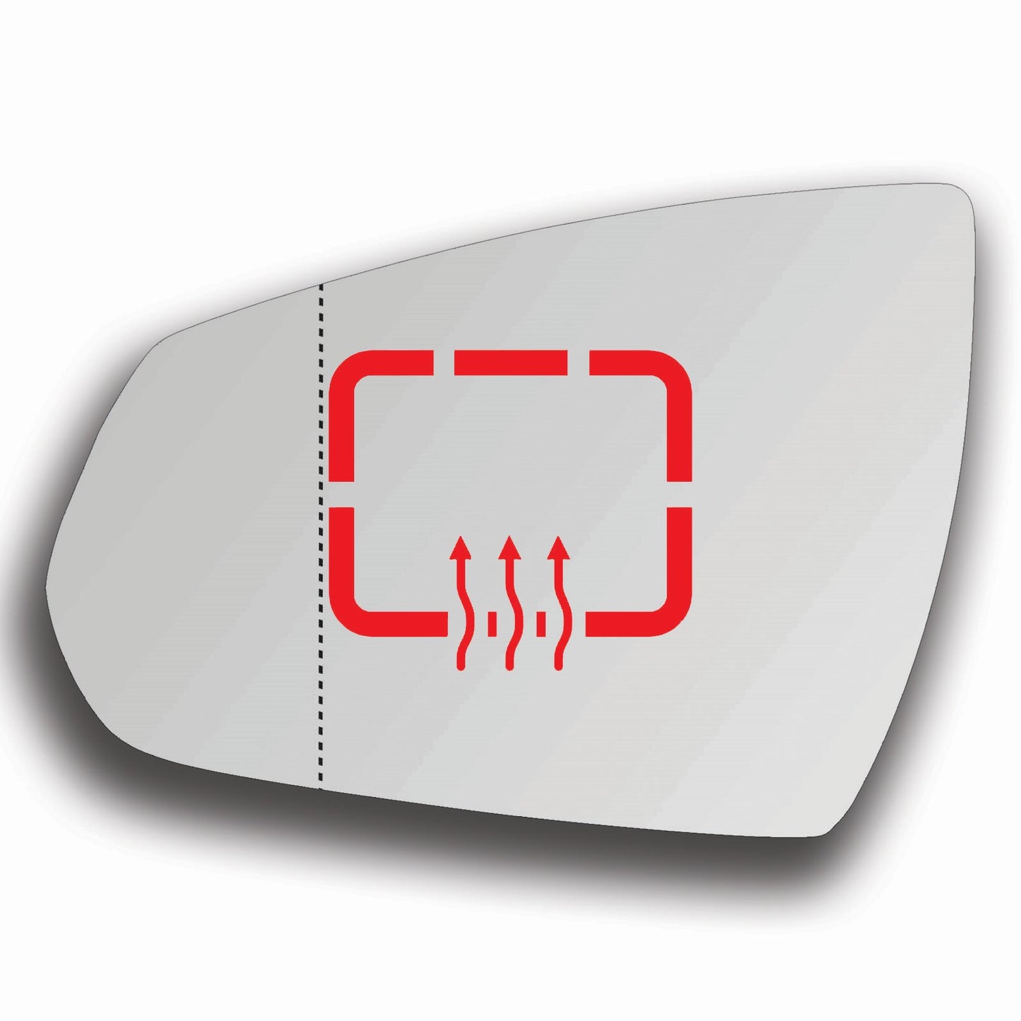 AGCP Spiegelglas Beheizt für Cadillac SRX 2010 - 2016