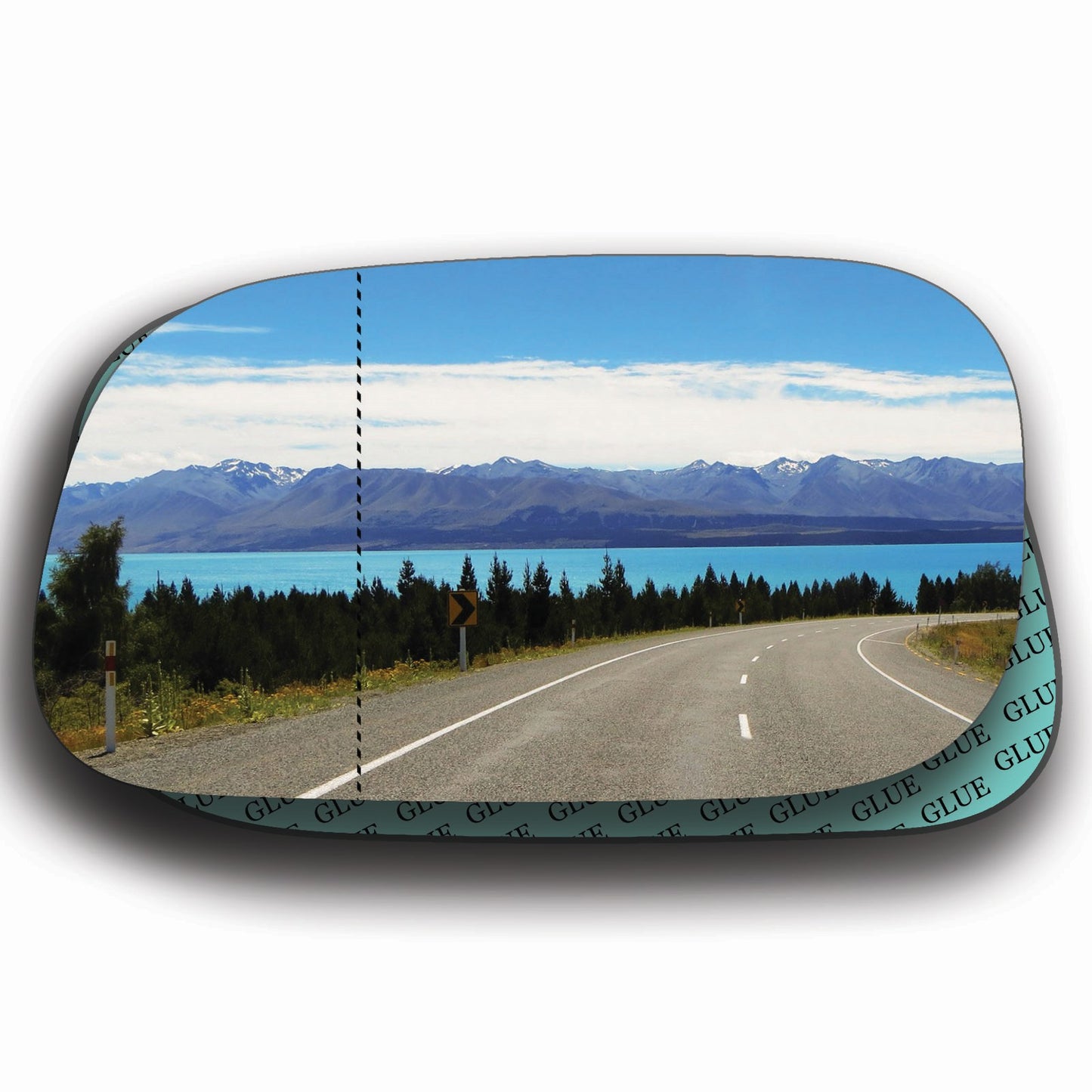 AGCP Spiegelglas für Dodge Durango 2003 - 2009