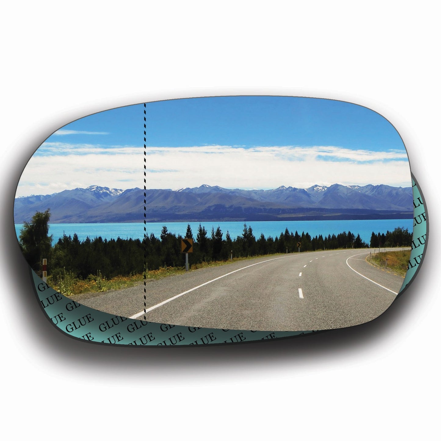 AGCP Spiegelglas für Nissan Almera Tino 2000 - 2006