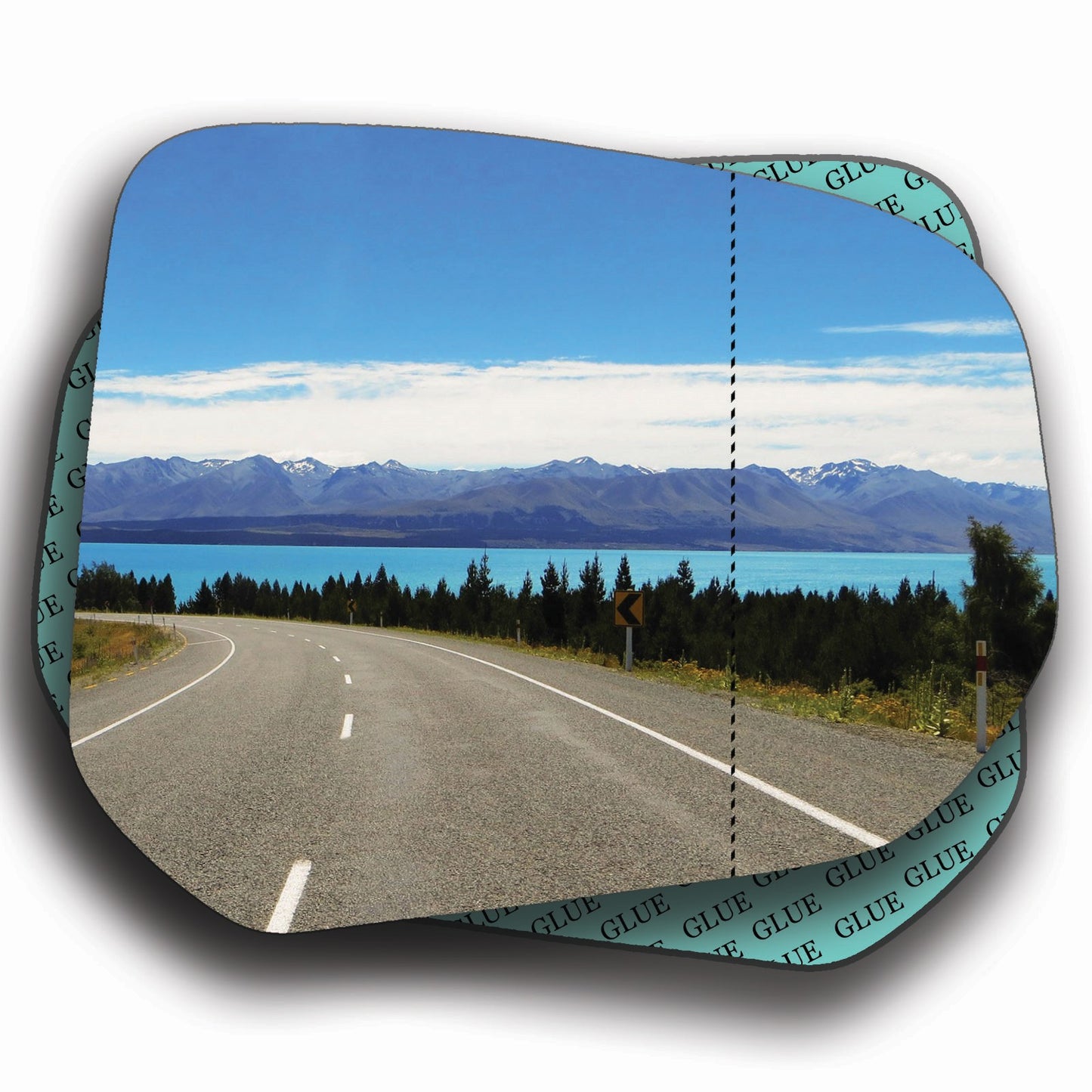 AGCP Spiegelglas für Ford Transit Connect 2013 - 2022