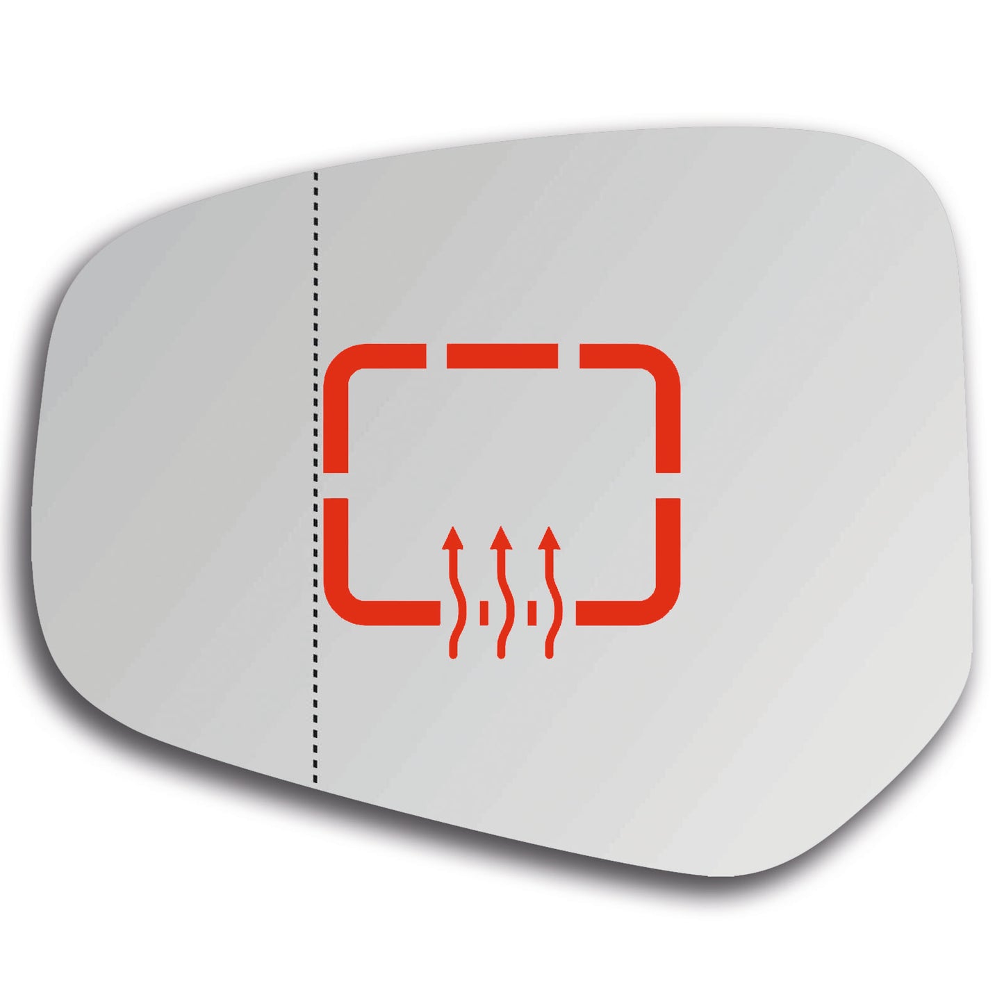 AGCP Spiegelglas Beheizt für Ford Transit Courier 2014 - 2025