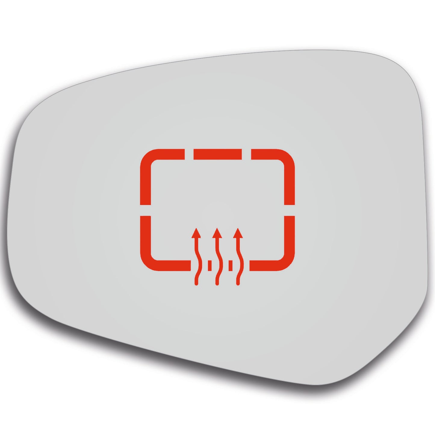 AGCP Spiegelglas Beheizt für Ford Transit Courier 2014 - 2025