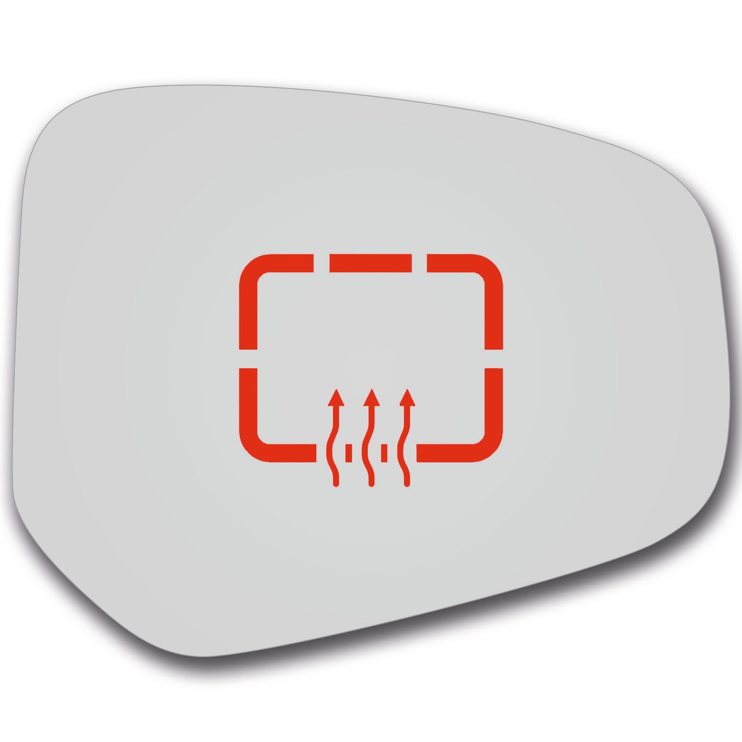 AGCP Spiegelglas Beheizt für Ford Transit Courier 2014 - 2025