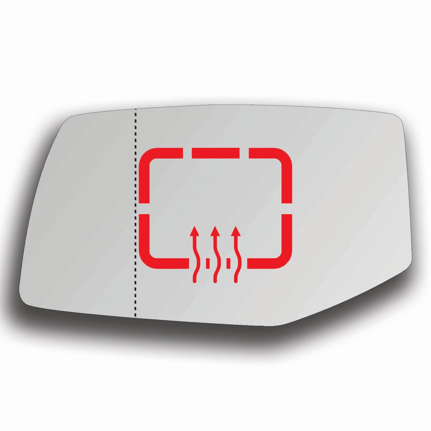 AGCP Spiegelglas Beheizt für Cadillac SRX 2004 - 2009