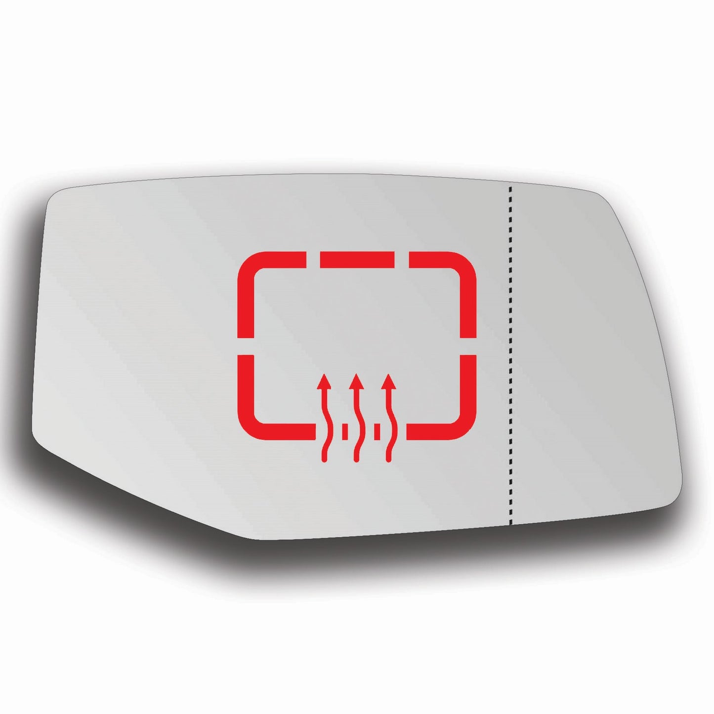 AGCP Spiegelglas Beheizt für Cadillac SRX 2004 - 2009