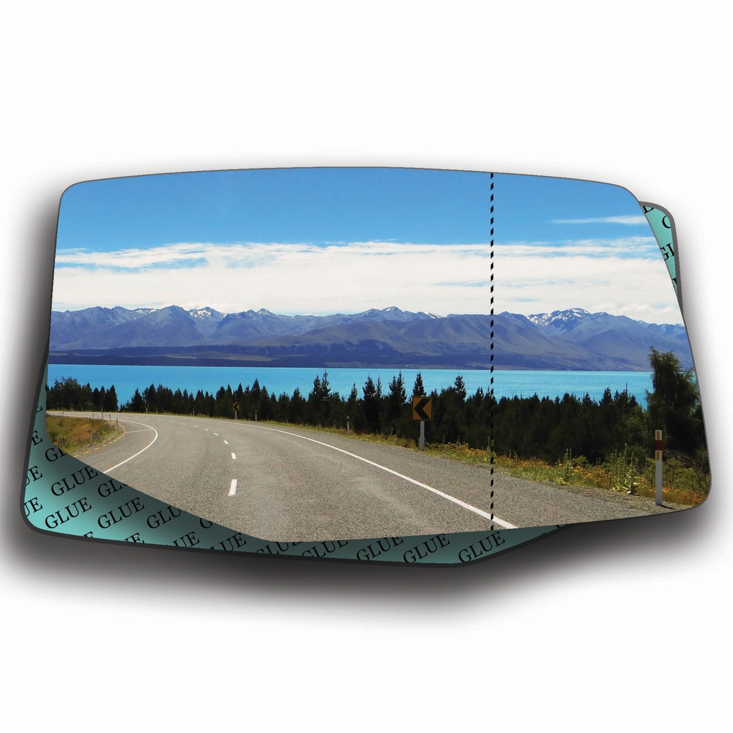 AGCP Spiegelglas für Cadillac SRX 2004 - 2009