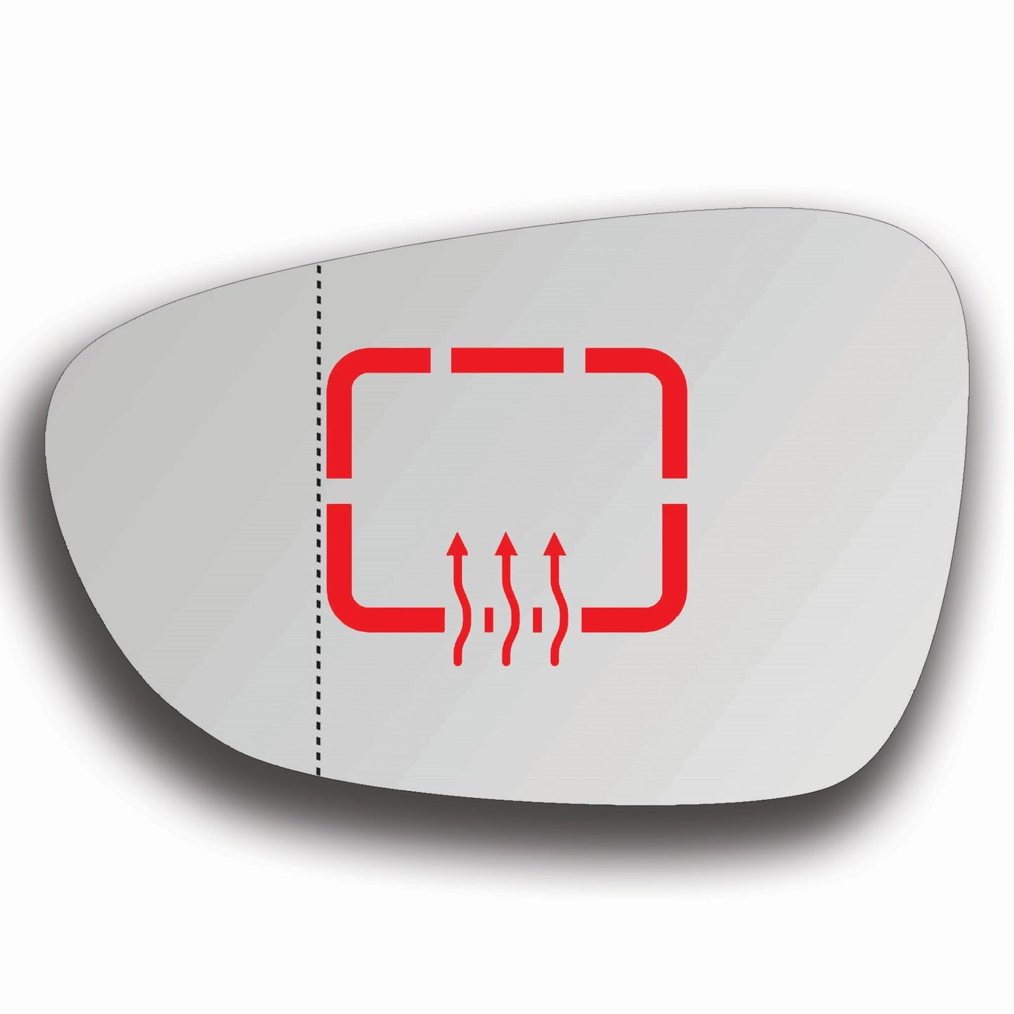 AGCP Spiegelglas Beheizt für Saab 9-5 2010 - 2012